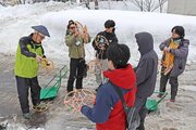 柏崎市有数の豪雪地・高柳地域で「連合東京」若手が除雪に奮闘！「楽しいけれど重労働」