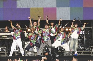 『メトロック2026』大阪公演DAY2に出演したWEST.（C）photo by 小川星奈