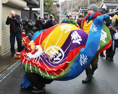 獅子舞　1尺　練り歩き用（お祭り） 獅子舞 1尺 練り歩き用（お祭り） #085 獅子舞演舞・練り歩き Japanese