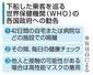 　下船した乗客を巡る世界保健機関（ＷＨＯ）の各国政府への勧告