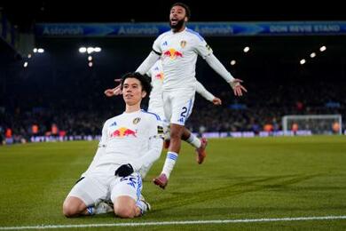 リーズの田中碧が初ゴール サッカーのプレミアリーグ | 新潟日報