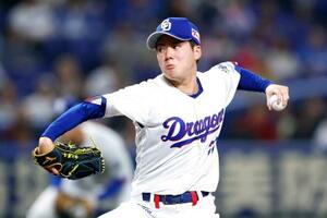 楽天戦に先発した中日・金丸=バンテリンドーム