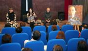 反権力貫いた思想家を描いた映画「金子文子　何が私をこうさせたか」新潟で上映中　監督ら舞台あいさつで思い語る