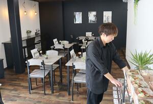 健康や地産地消にこだわる「Cafe Fraise」=柏崎市日吉町