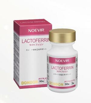 ノエビアが発売したサプリメント「ノエビア ラクトフェリン」
