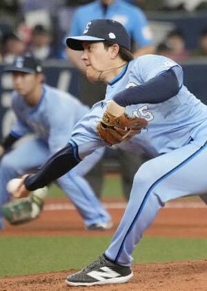 6回無失点で4勝目を挙げた西武・与座=京セラドーム