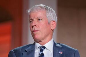 　クリス・ライト米エネルギー長官＝１１日、ワシントン（ロイター＝共同）