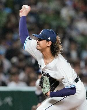 　ソフトバンク戦に先発した西武・高橋光＝ベルーナドーム