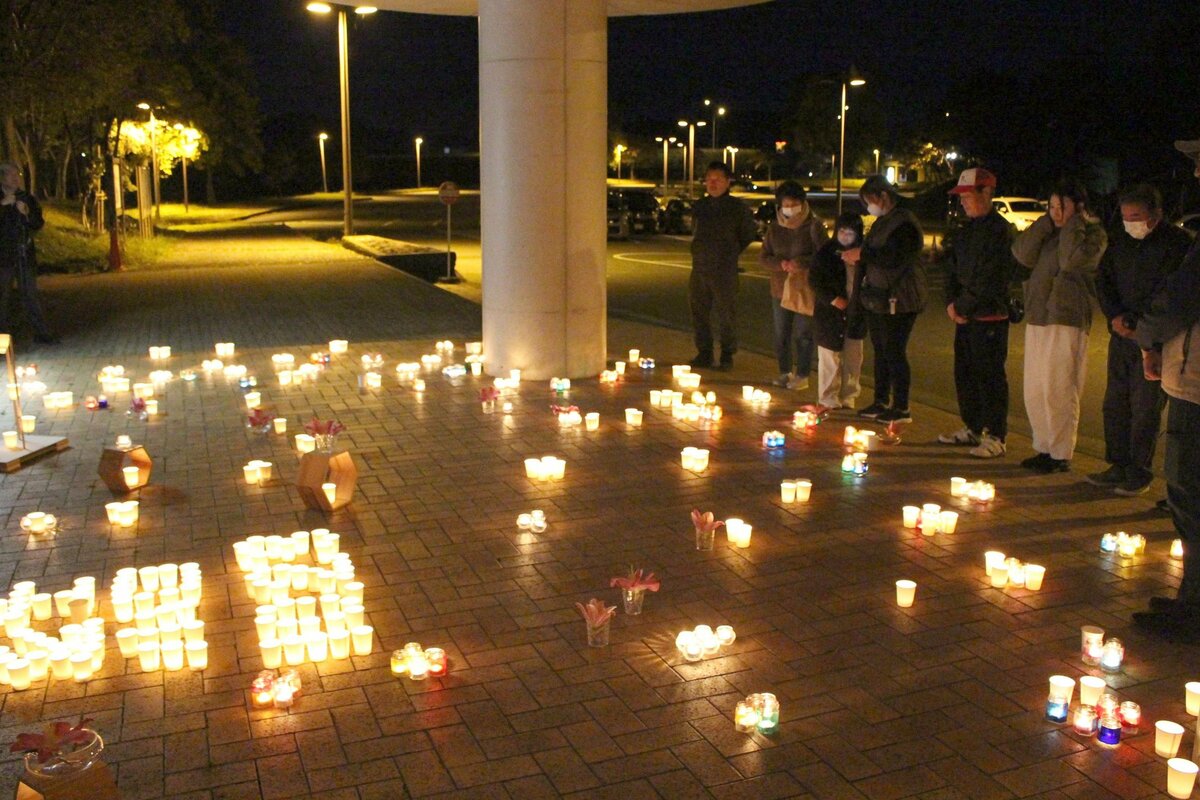 中越地震21年］震災の記憶、風化させない 魚沼市で「結の灯り」犠牲者