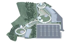 ナミックスが新潟市西蒲区に開設する農業拠点施設「ＤＯＯＲ」のイメージ