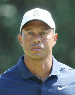 タイガー・ウッズ選手(ゲッティ=共同)
