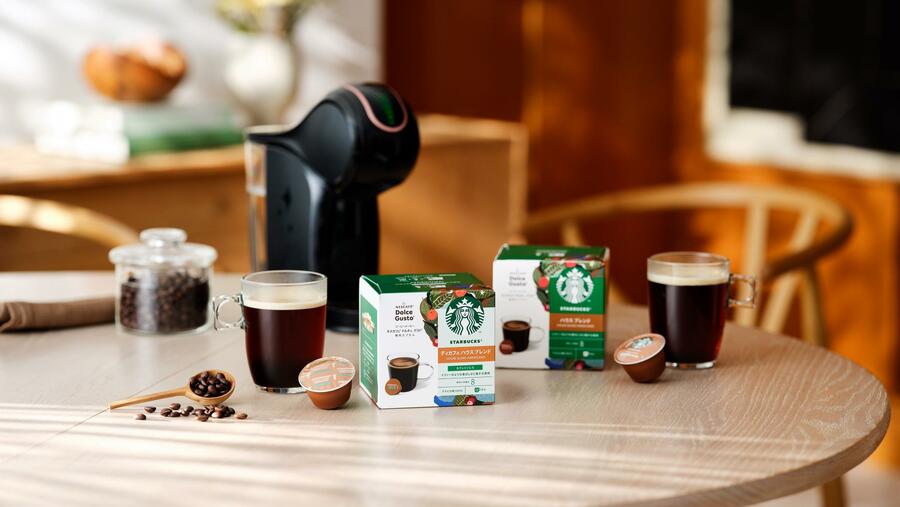 Nestle - ネスカフェドルチェグスト　カプセル　スターバックスセット スターバックス® ハウス ブレンド ネスカフェ ドルチェ グスト