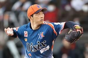 春季教育リーグ・日本ハム戦で正確な投球を見せた元広島の薮田和樹