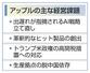 　アップルの主な経営課題
