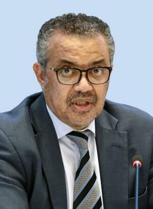 　ＷＨＯのテドロス事務局長