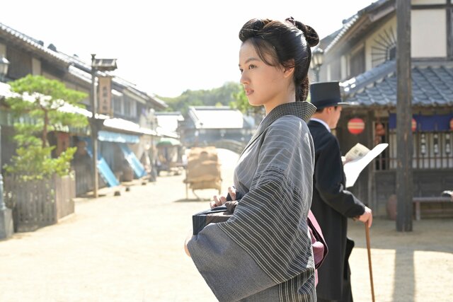 大家直美役の上坂樹里さん ©NHK