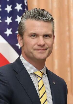 　ヘグセス米国防長官