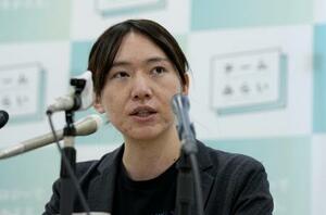 　チームみらいの安野貴博党首＝２０２６年２月２７日、国会