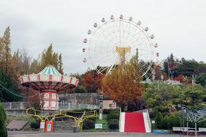 12月1日まで入園料が無料となるサントピアワールド=11月20日、阿賀野市久保