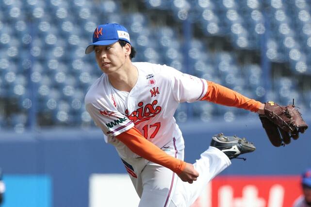 オイシックスの先発・宮森智志=エコスタ