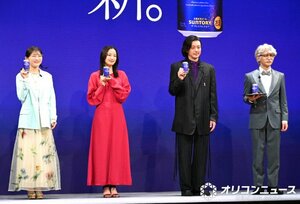 大人になった『ちびまる子ちゃん』の世界を演じる（左から）伊藤沙莉、広瀬すず、オダギリジョー、津田健次郎 （C）ORICON NewS inc.
