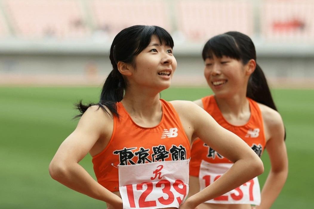 新潟県高校総体2024］陸上女子・秋澤理沙（東京学館）が200メートル県