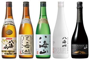 米ドジャースとパートナーシップ契約を締結し、「公式日本酒」として採用されることになった日本酒「八海山」(八海醸造提供)