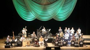 新潟地震復興60年の節目で行われた熱帯JAZZ楽団のコンサート=6月16日、新潟市中央区