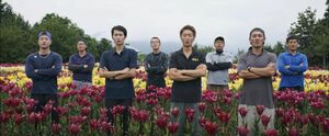 魚沼市が制作した新規就農PR動画の一場面
