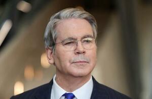 　ベセント米財務長官＝昨年１０月、クアラルンプール（ロイター＝共同）