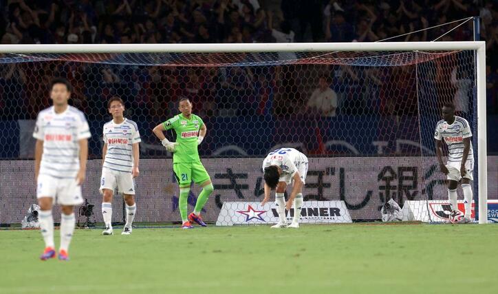 ＦＣ東京ー新潟　後半、追加点を奪われる。０－２＝国立競技場