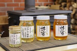 胎内市に自生する花を利用して作られた「浮須養蜂場の蜂蜜」