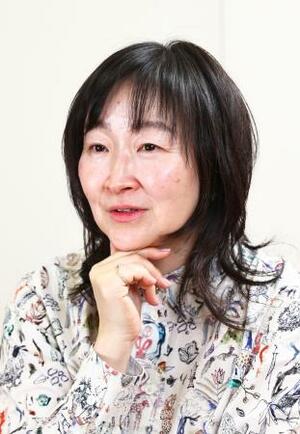 　「今後は、土木建築の現場に関わる研究者や地元の人々にもカメラを向けたい」と話す山崎エリナさん