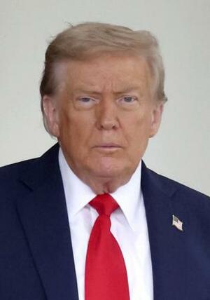 　トランプ米大統領（ゲッティ＝共同）