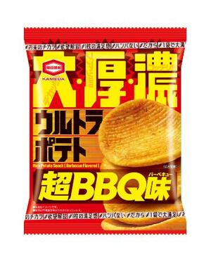 亀田製菓の「ウルトラポテト 超BBQ味」