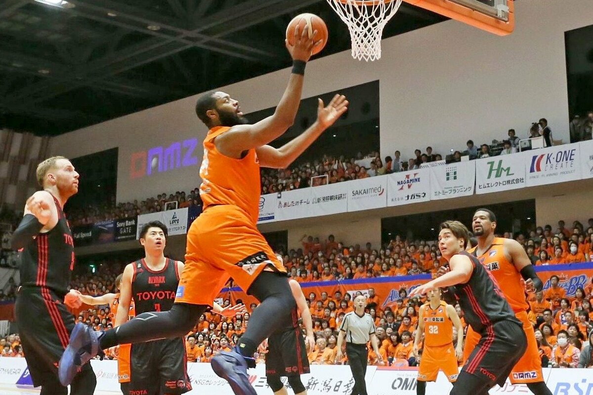 Bリーグ］元新潟のダバンテ・ガードナー（三河）、外国籍選手で初の