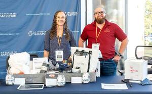 競技団体を集めて実施された米国セーフスポーツ・センターの合同サミット(共同)