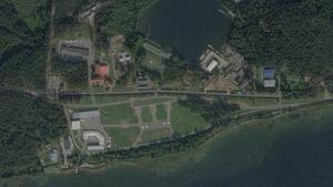 　ロシアのプーチン大統領公邸の衛星写真＝２０２３年８月、ロシア北西部ノブゴロド州（Ｐｌａｎｅｔ　Ｌａｂｓ提供、ロイター＝共同）