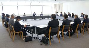 「北前船寄港地フォーラムｉｎ新潟」実行委員会の設立総会＝新潟市中央区
