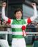 　第７６回安田記念をシックスペンスで制した武豊騎手。５７歳２カ月での勝利は中央Ｇ１最年長記録となった＝東京競馬場