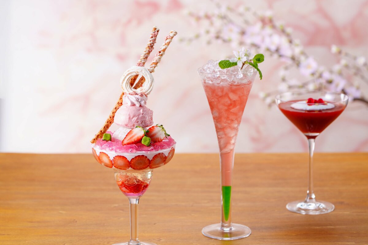 ウェスティンホテル仙台】桜色に染まる春、いちごと桜を楽しむ『Spring