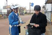 自転車も交通違反は青切符！　制度導入で新発田署などルール周知へ広報活動