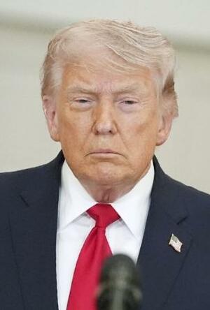 　トランプ米大統領（ゲッティ＝共同）