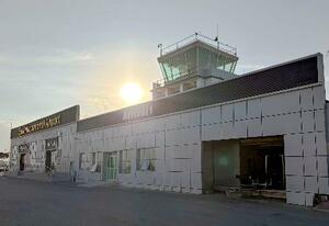 　ソマリランド・ハルゲイサの空港＝３月（共同）