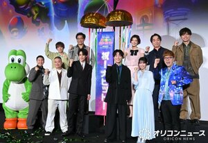 アニメ映画『ザ・スーパーマリオギャラクシー・ムービー』公開記念舞台あいさつ （C）ORICON NewS inc.