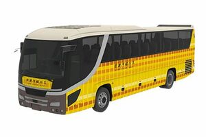 佐渡汽船運輸が運行するバスの外観イメージ