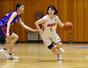 北越-新潟清心女 チームを逆転勝利に導いた北越の渡辺瑠奈=新潟工高