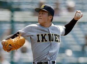 鳥取城北を完封した仙台育英・吉川=甲子園