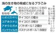 　海の生き物の脅威になるプラごみ