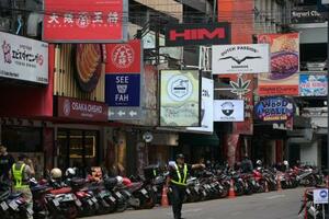 　タイの首都バンコク中心部の日本食店が並ぶエリア＝２０日（共同）